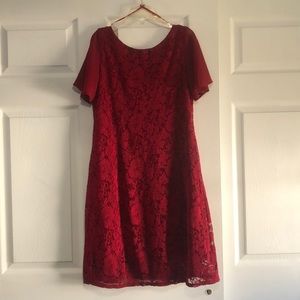 Red Lace Dress